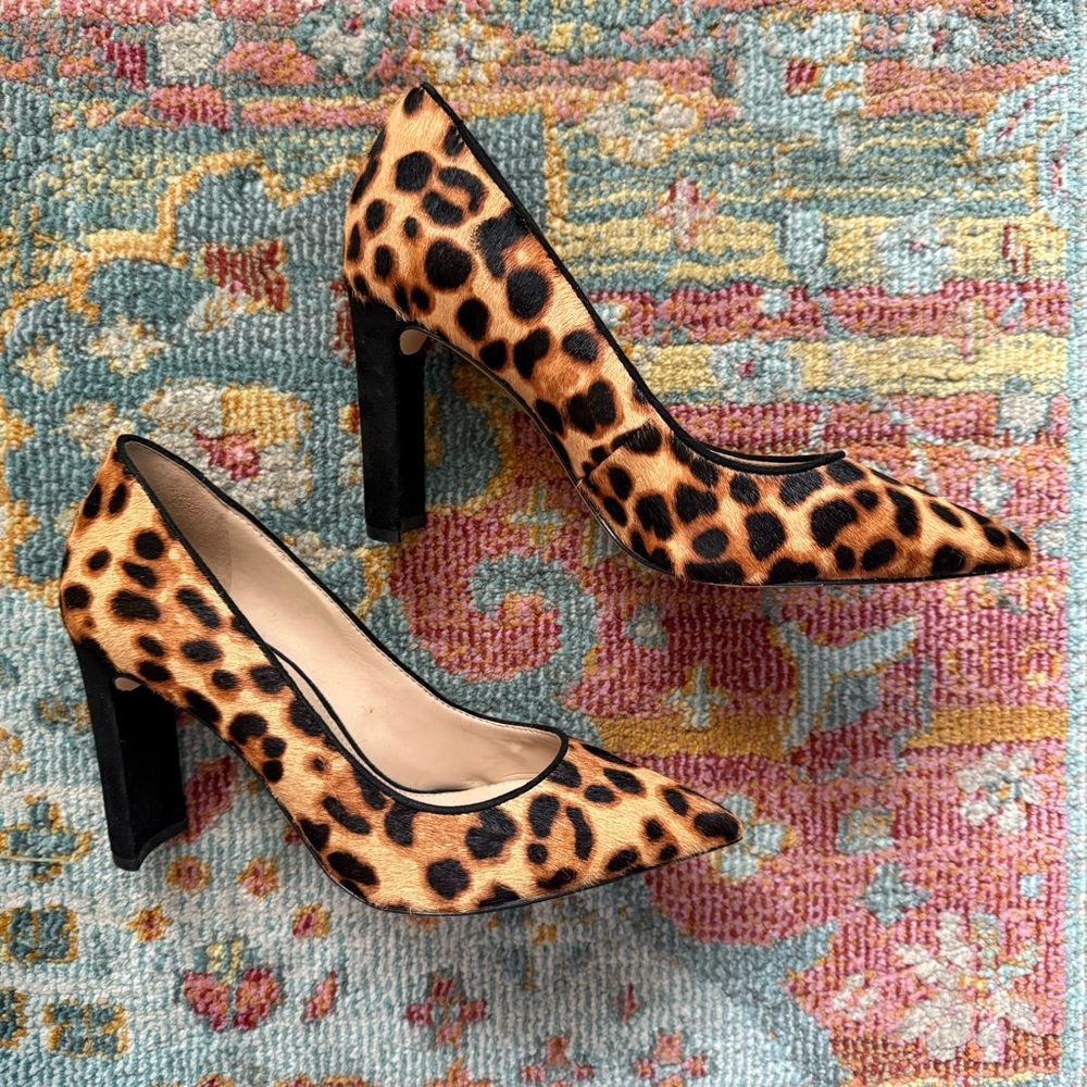 ALDO Febriclya Leopard Stiletto Heels 6.5